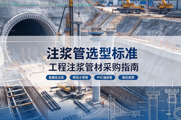 巴南区注浆管选型标准