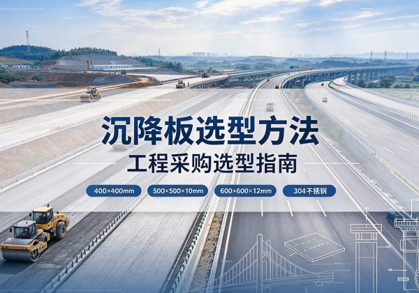 巴南区沉降板选择方法